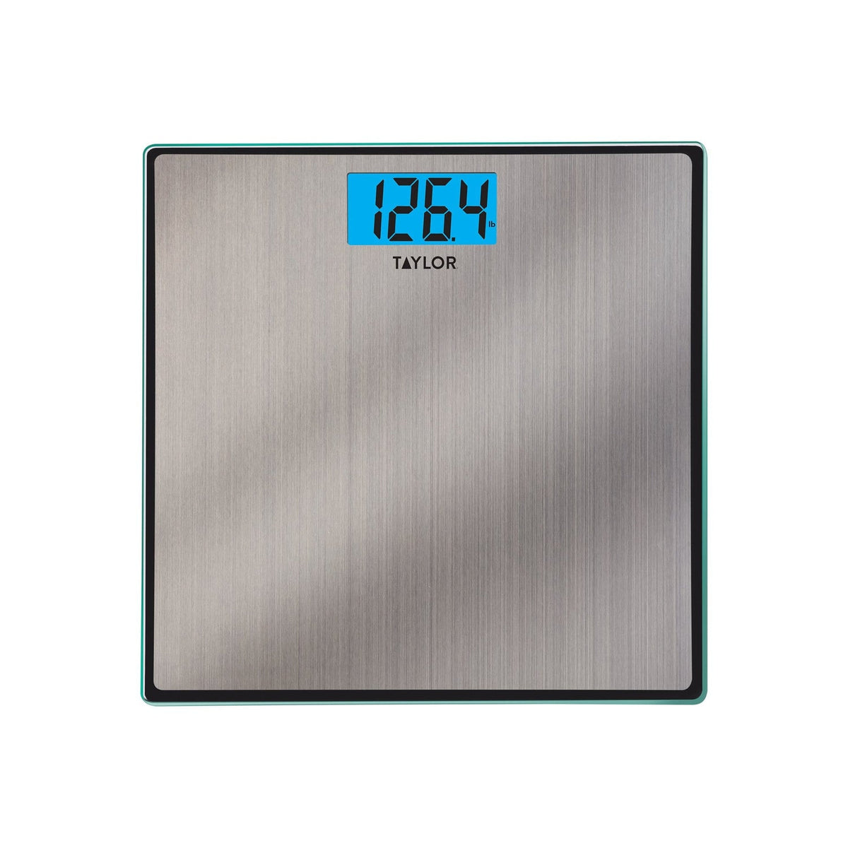 Taylor Stainless Steel Digital Bathroom Scale with Backlit Display, 400 Lb. - view 3