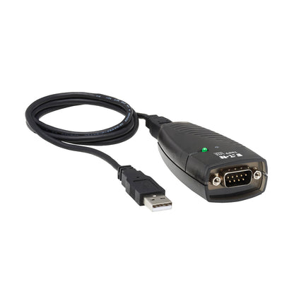 Tripp Lite by Eaton Keyspan USB-A to DB9 RS-232 Serial Adapter, 3 Ft., Black