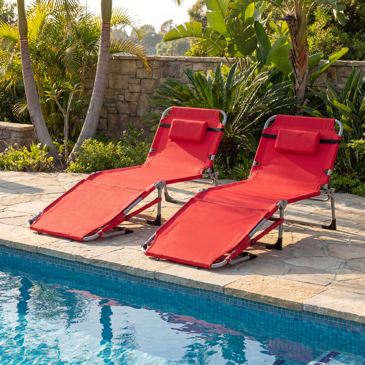 Tanning Chair with Face Hole & Adjustable Backrest - Gray