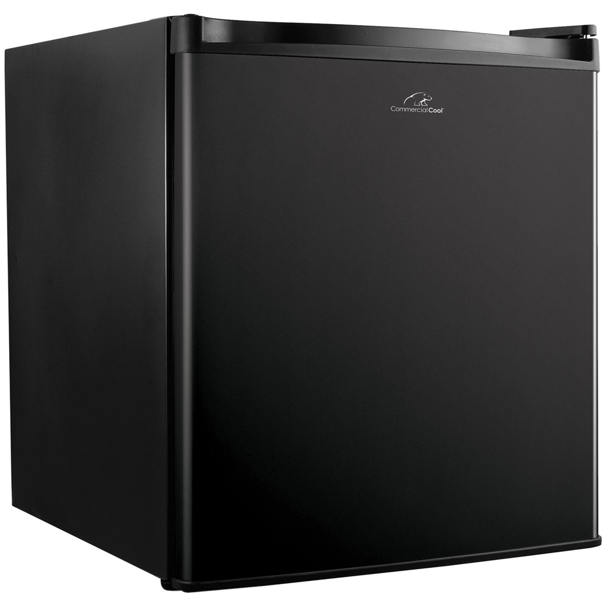 Commercial Cool 1.6 Cu. Ft. Compact Refrigerator with Freezer Compartment, Black - view 2