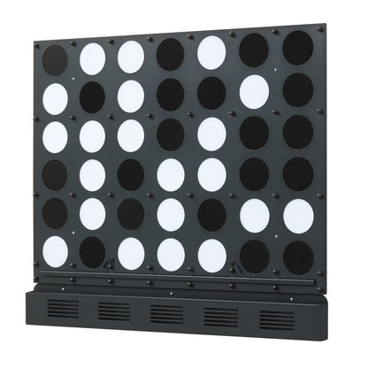 Wall-Mounted Connect 4 Game with Acrylic Discs