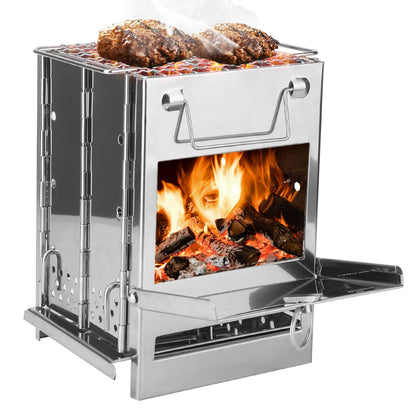 Portable Folding Camping Stove with Carry Bag