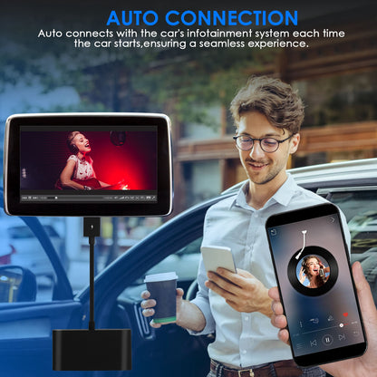 Wireless CarPlay Adapter for iPhone & Android - 5GHz WiFi