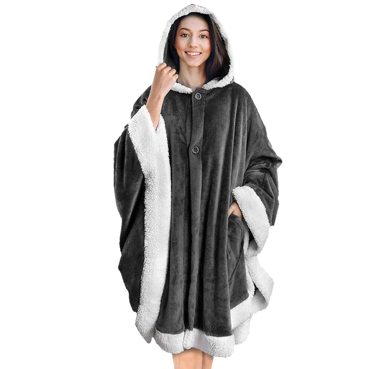 Soft Hoodie Blanket Snuggle Wrap