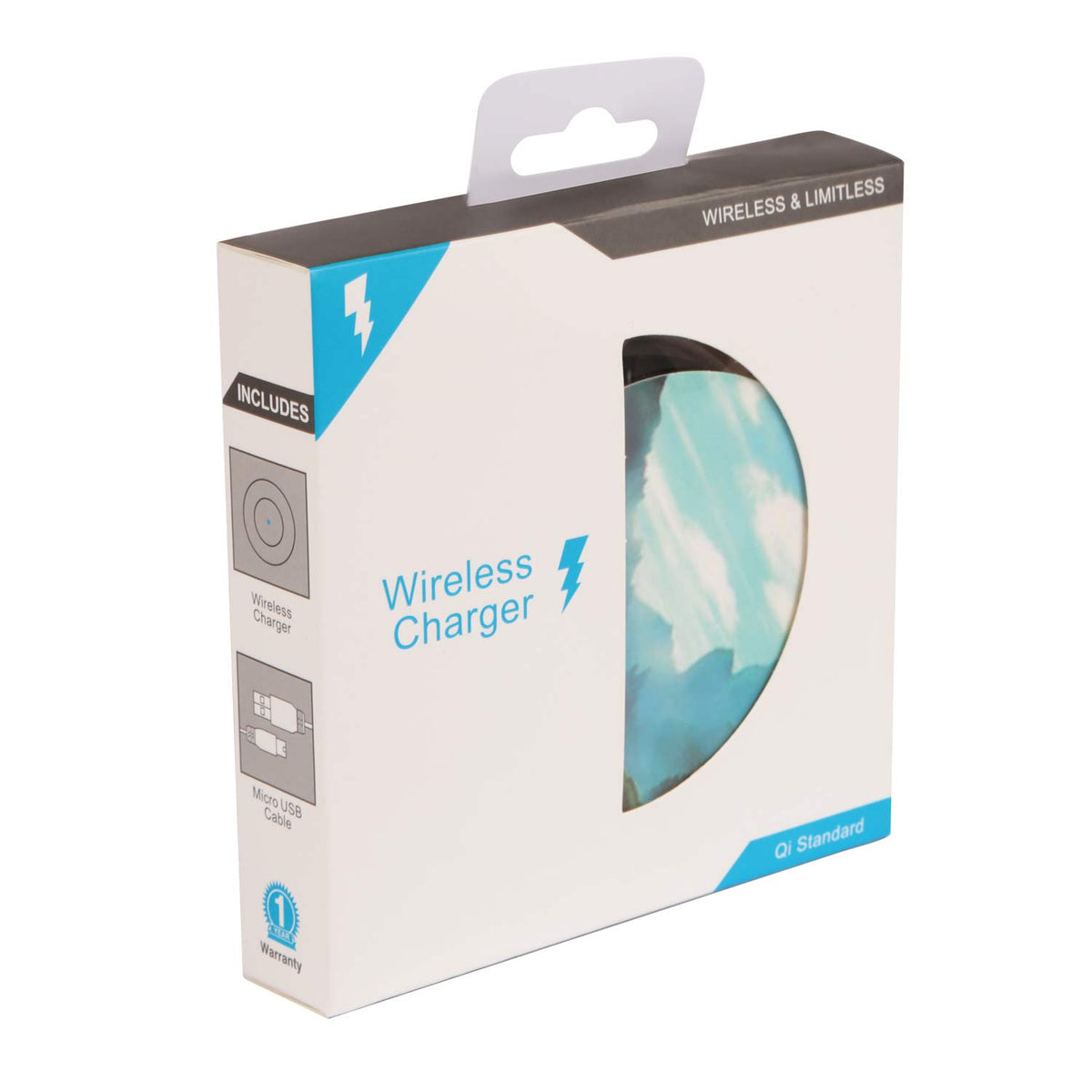 Qi Wireless Charging Pad - Mini Compact Design