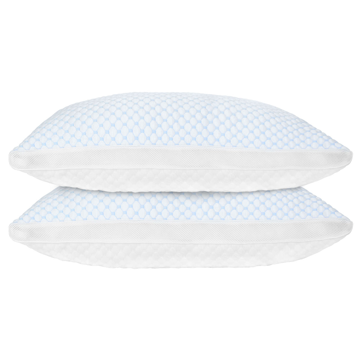 Adjustable Shredded Memory Foam Pillow with Cooling Cover