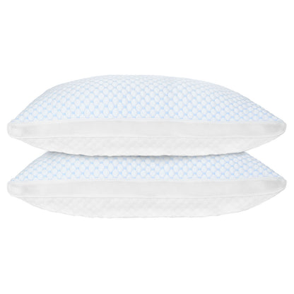 Adjustable Shredded Memory Foam Pillow with Cooling Cover