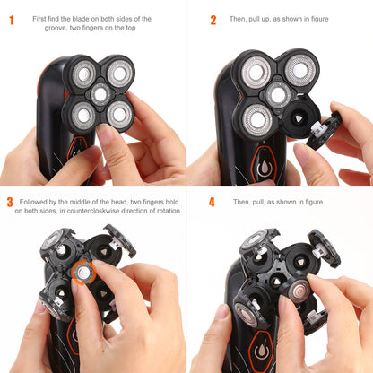 4D Electric Shavers Razor