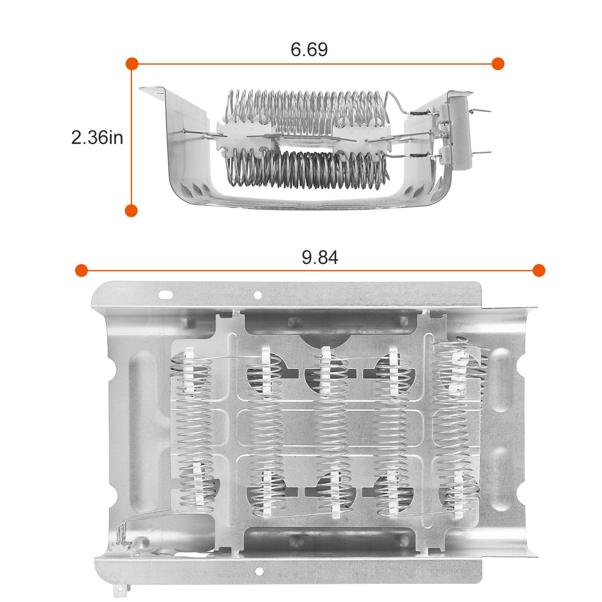 Dryer Heating Element 279838 Replacement for Whirlpool Kenmore
