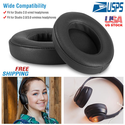 Replacement Ear Pads for Beats Studio 2.0/3.0 Headphones