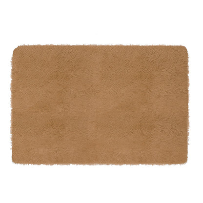 Shaggy Area Rug 4' x 2.6' Anti-Slip Soft Polyester Floor Mat
