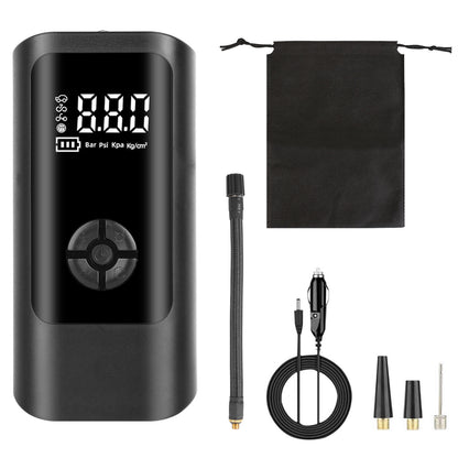 Portable Car Tire Inflator with LED Light & Digital Display