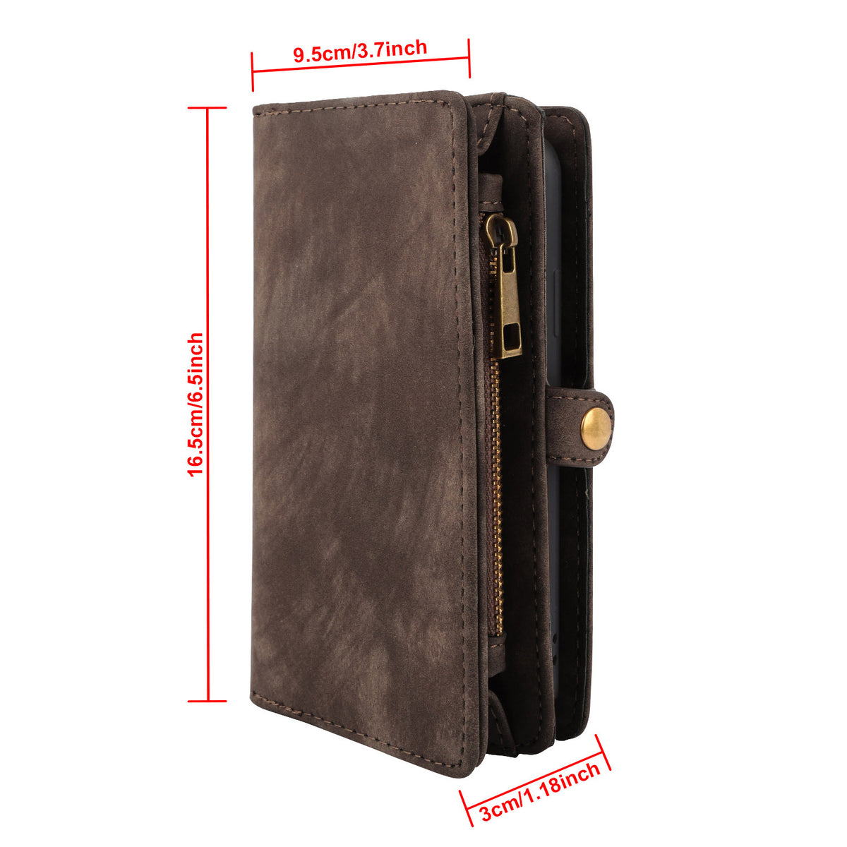 iPhone 6s Plus Wallet Case with Detachable Magnetic Cover