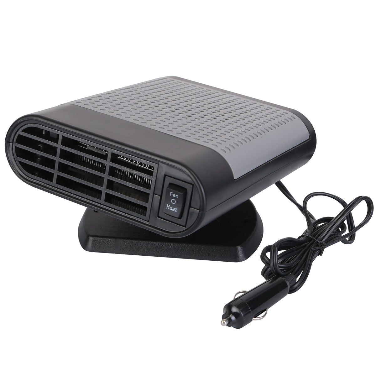 Portable Car Heater 150W 2-in-1 Defroster Fan with 360° Base