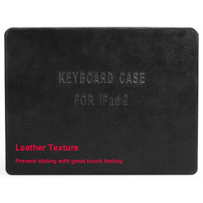 Wireless Keyboard Case for iPad 2 with Adjustable Stand