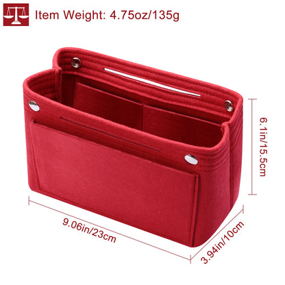 Felt Handbag Insert Organizer Purse