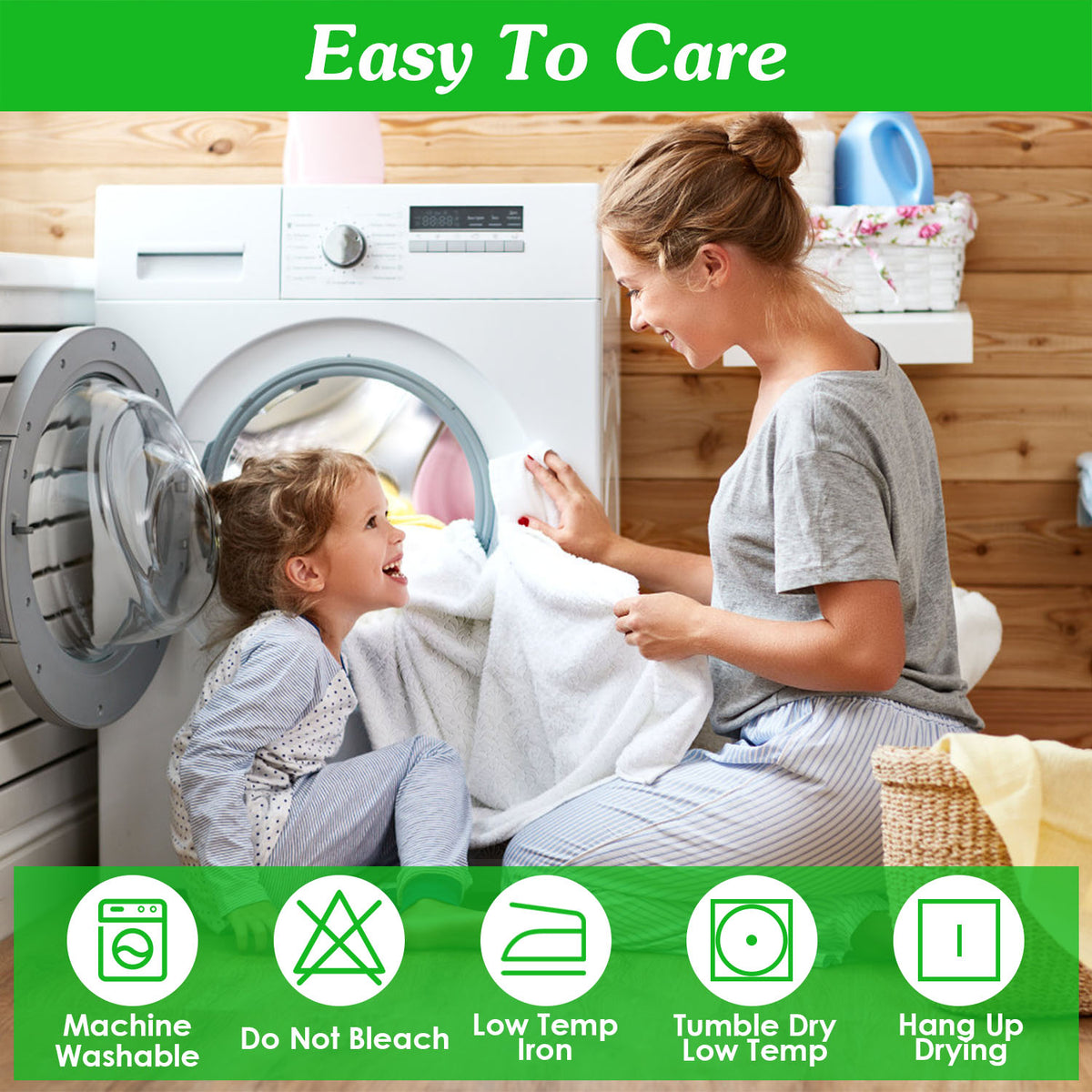 Waterproof Mattress Protector Full Size Cotton Breathable