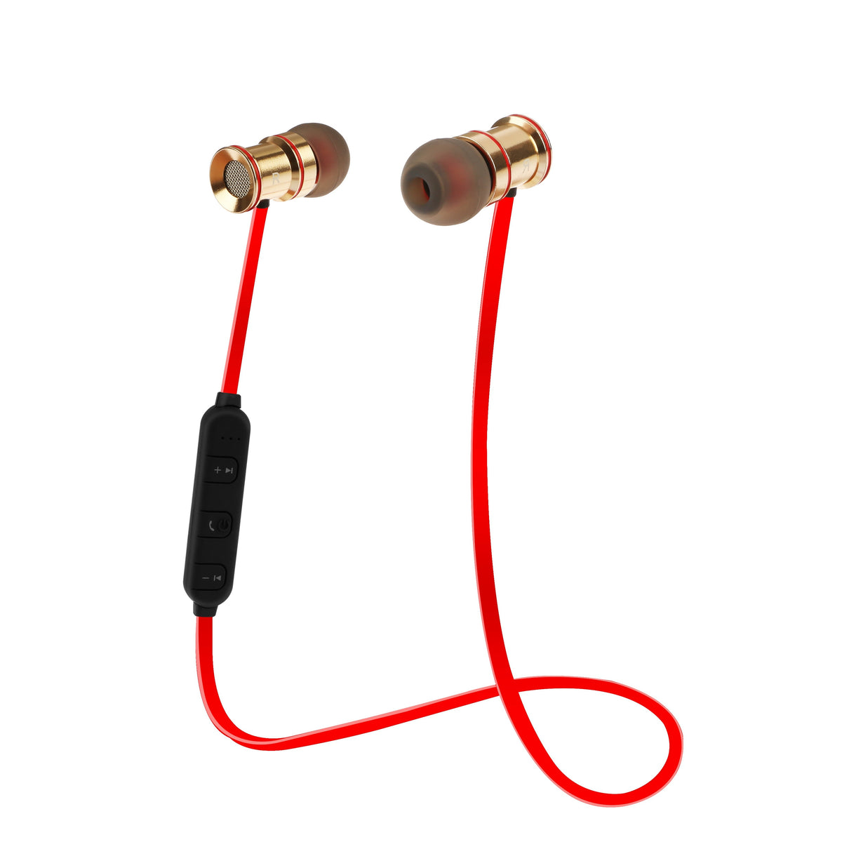 Sport Headsets Wireless V4.1 In-Ear Stereo Headphones Sweat-proof Running Earphones w/Mic Hands-free