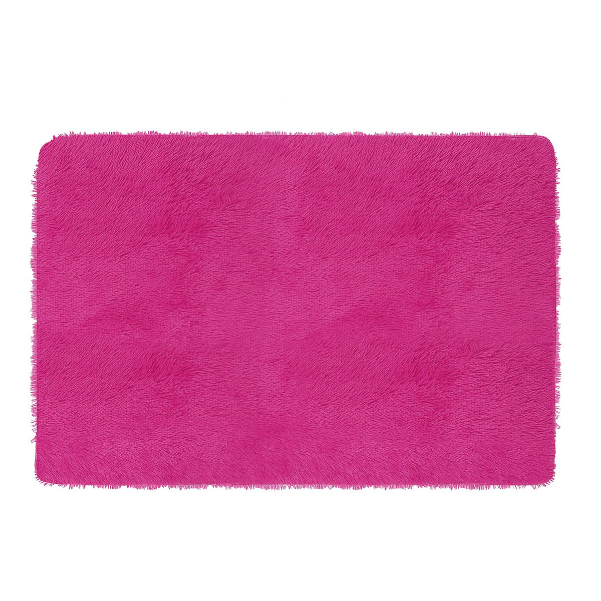 Shaggy Area Rug 4' x 2.6' Anti-Slip Soft Polyester Floor Mat