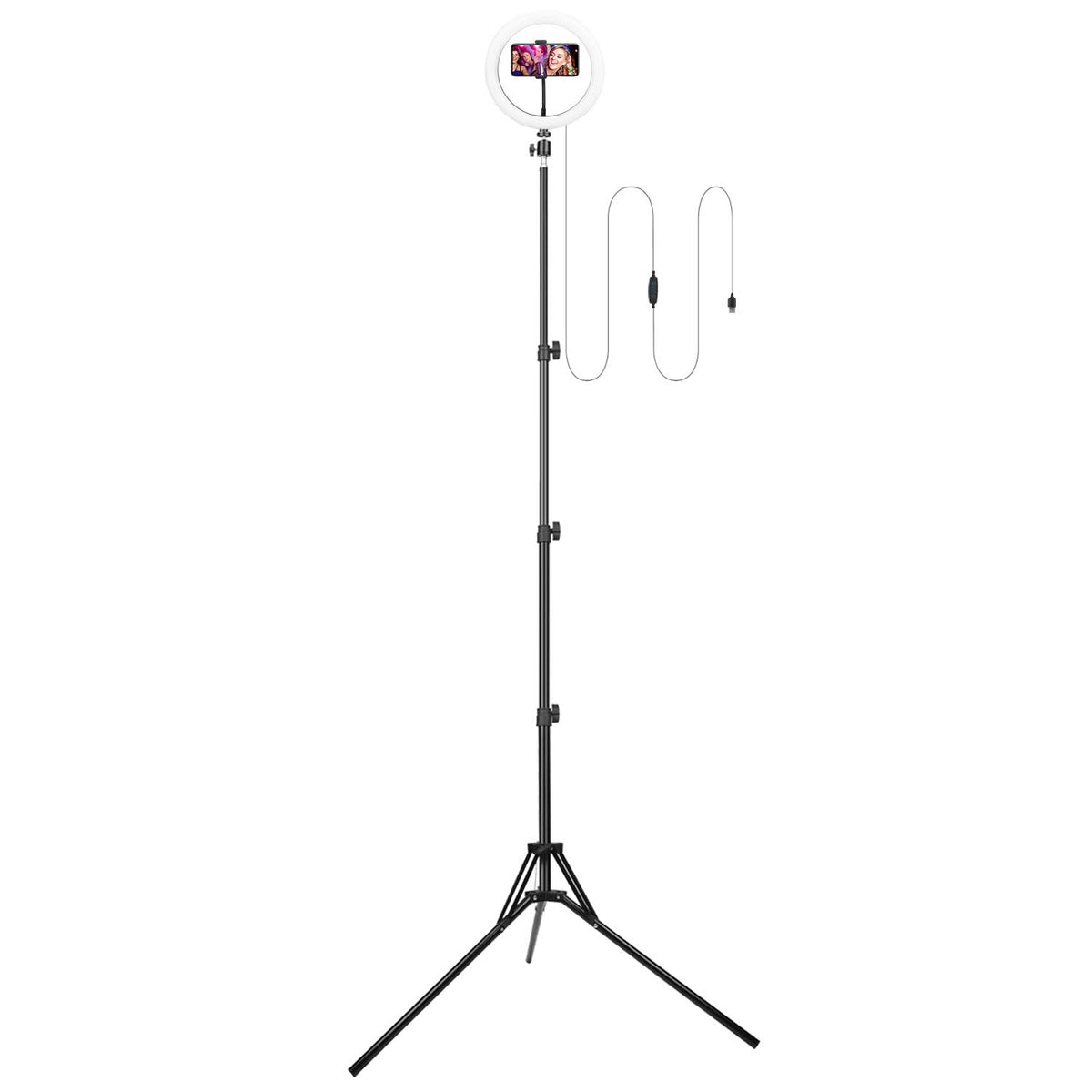 10in LED Adjustable Selfie Ring Light