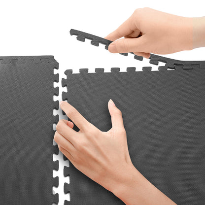 Interlocking Foam Floor Mats – 4-Pack EVA Puzzle Tiles