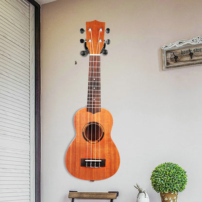 Wall Mount Guitar Hanger with Padded Steel Hook