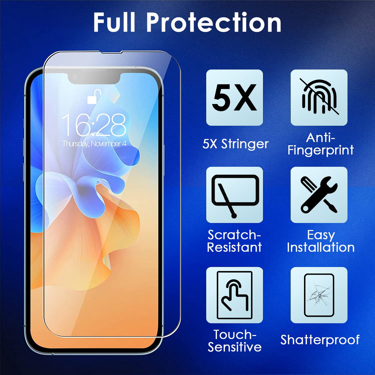 Camera Lens Protector for iPhone 12/13/14 - 9H Tempered Glass
