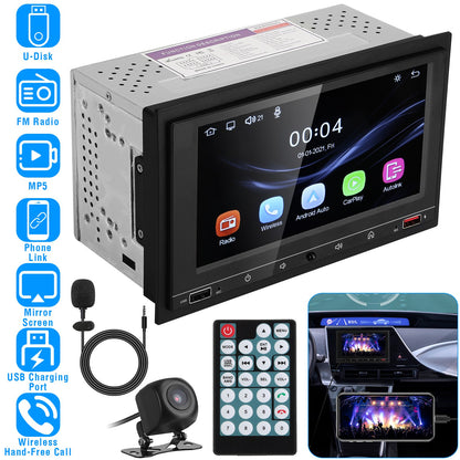 7 Inch Touchscreen Car MP5 Player with Bluetooth & Rear Camera