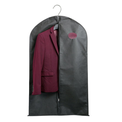 Garment Bags 39" with Zipper - 5 Pack Breathable Suit Covers