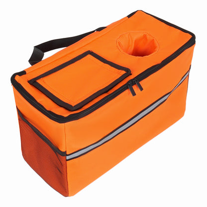 3-in-1 Folding Wagon Cart with Bench Seat, patent protection- Includes 1 ice pack, 500lbs Heavy-Duty Utility Wagon, 180L