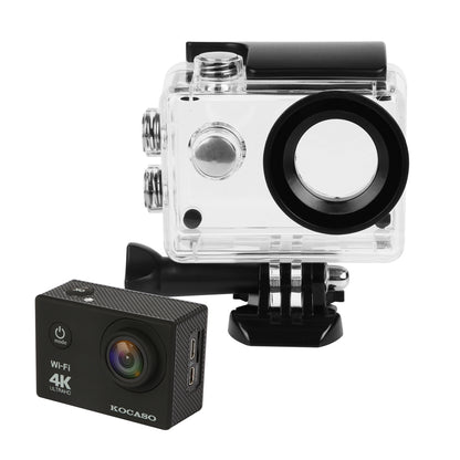 4K Action Camera with 170° Wide Angle Lens and WiFi