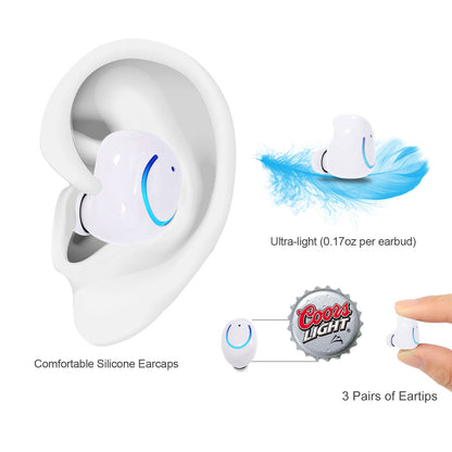 Wireless TWS Stereo Earbuds with Charging Case