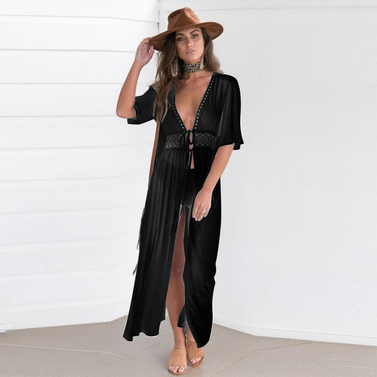 Women Lace Bathing Suit Long Sexy Bikini
