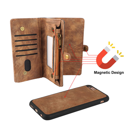 iPhone 6s Plus Wallet Case with Detachable Magnetic Cover
