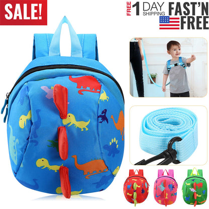 Toddler Safety Harness Backpack with Anti-Lost Leash