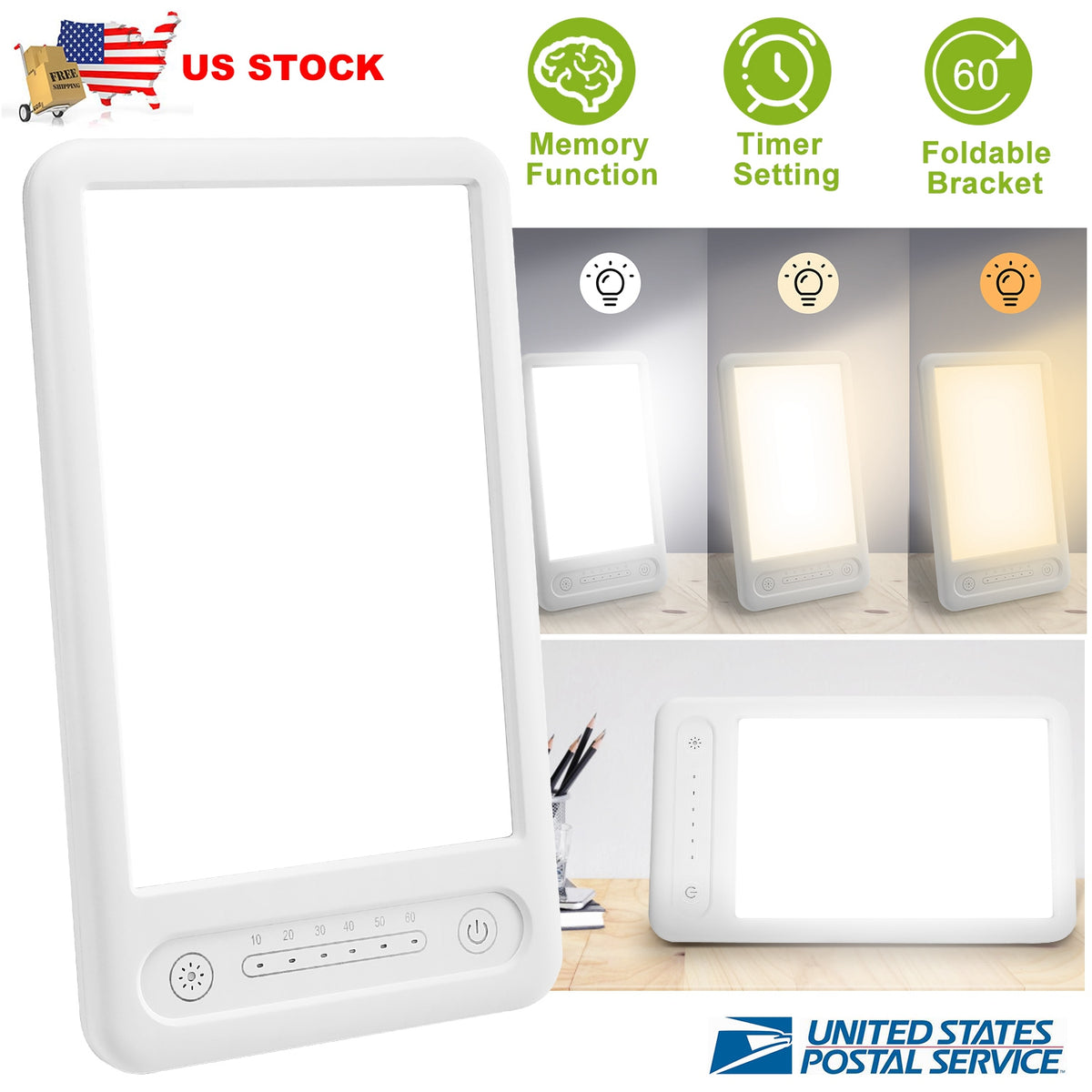 Facial LED Light Therapy Lamp