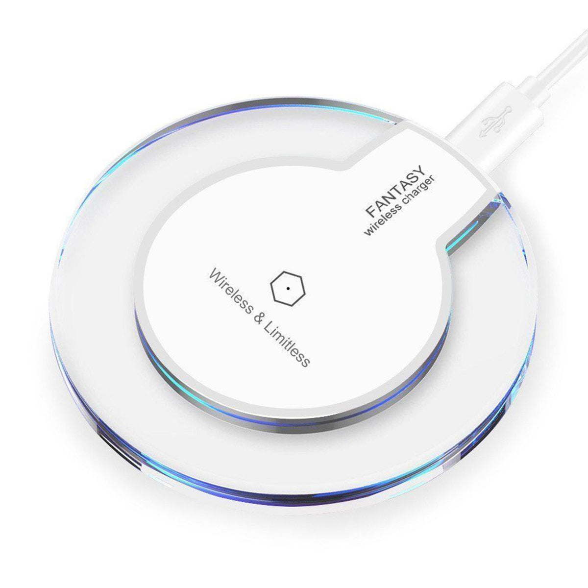 Qi Wireless Charging Pad - Mini Compact Design