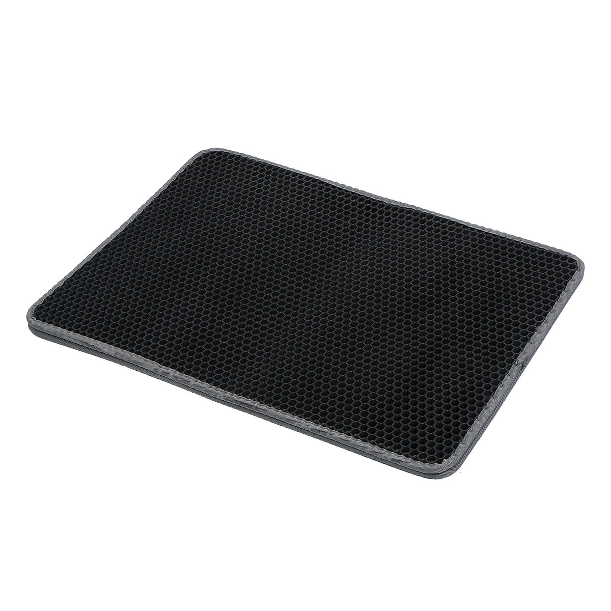 Double Layer Cat Litter Mat with Honeycomb Design