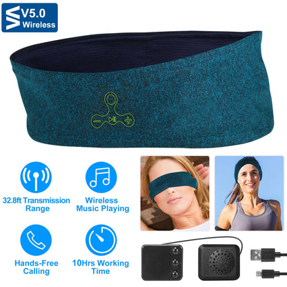 Wireless Sleep Headphones Headband with Bluetooth Speakers