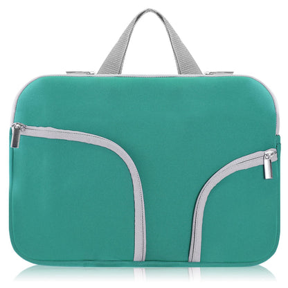 Laptop Sleeve Bag with Front Pockets - Neoprene Protection