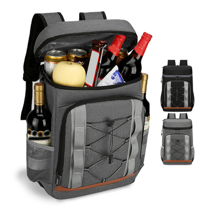 Insulated Cooler Backpack 36 Can Leakproof with Bottle Opener