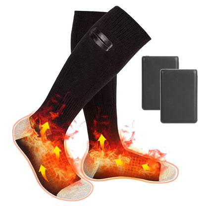 Rechargeable Heated Socks with 4 Temperature Levels