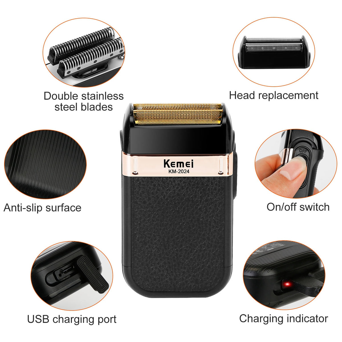 Men Electric Razor Shaver