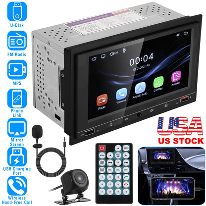 7 Inch Touchscreen Car MP5 Player with Bluetooth & Rear Camera