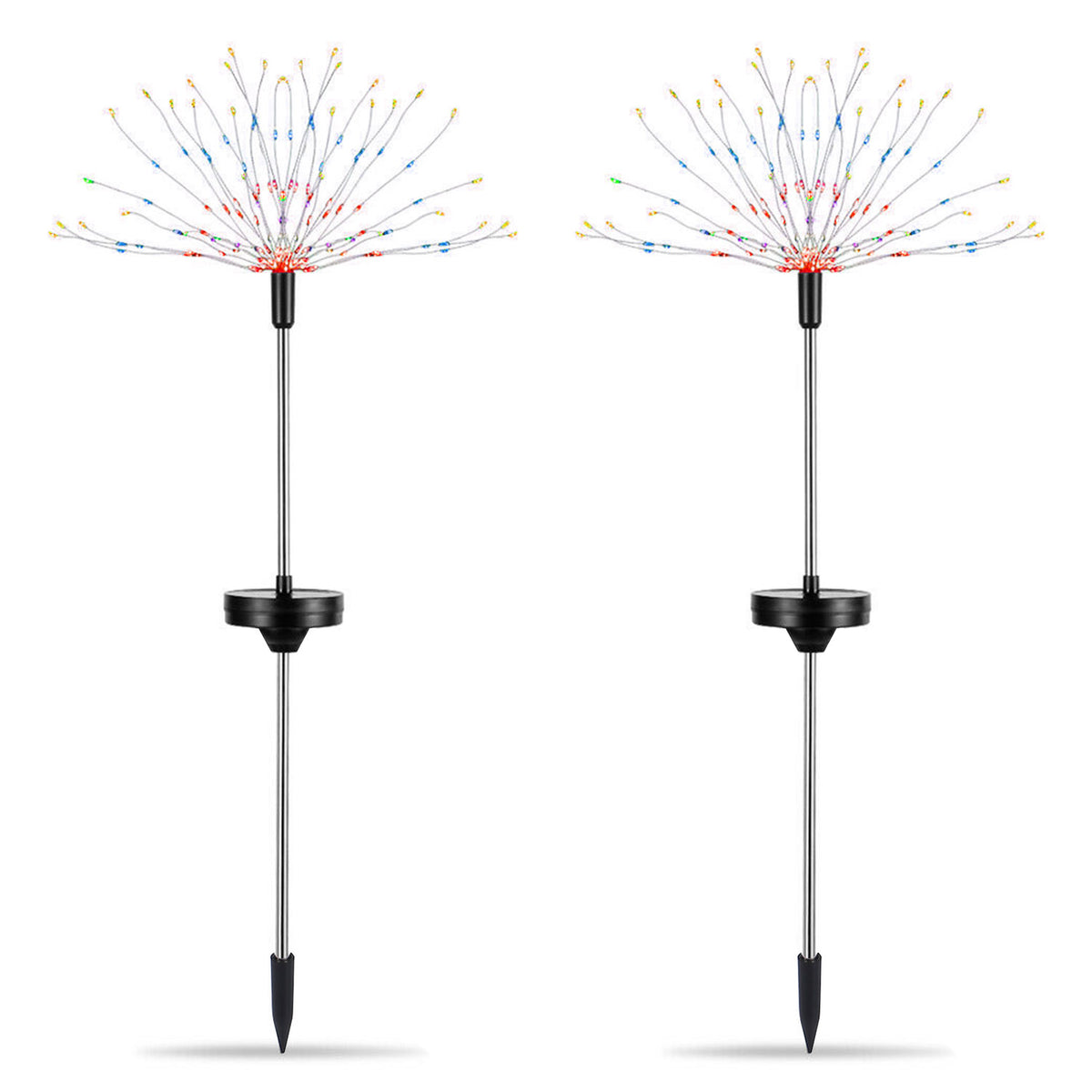 Solar Starburst Lights 240 LED Firework Garden Stake Lights