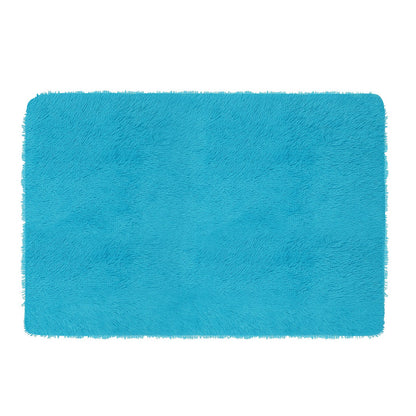 Shaggy Area Rug 4' x 2.6' Anti-Slip Soft Polyester Floor Mat