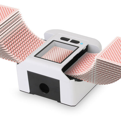 Automatic Card Shuffler 2 Deck Rechargeable Electric