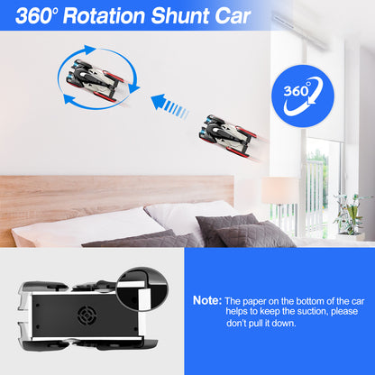 Wall Climbing RC Car with 360° Rotation and LED Lights