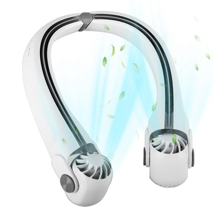 Portable Neck Hanging Fan with 360° Airflow & 3 Speeds