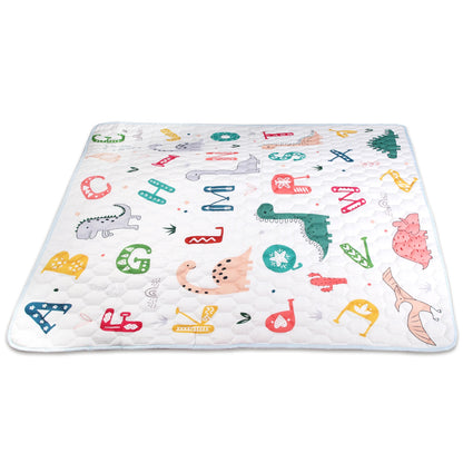 Baby Play Mat 50x50IN Non-Slip Foldable Crawling Mat